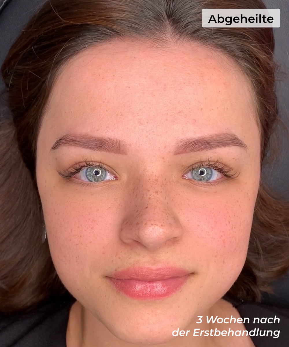 Powder Brows – nachher.