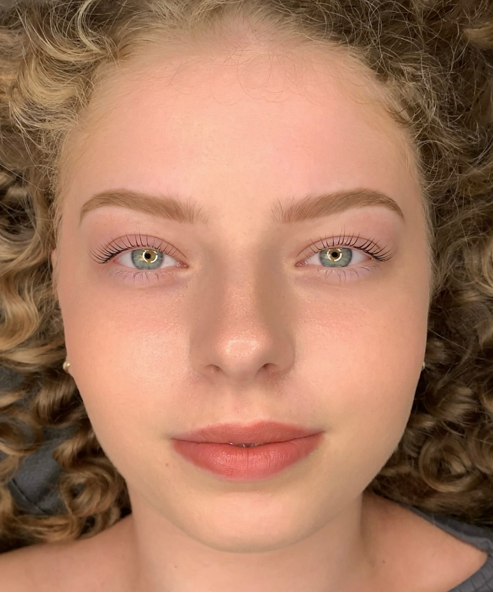 Wimpernlifting in Köln - nachher