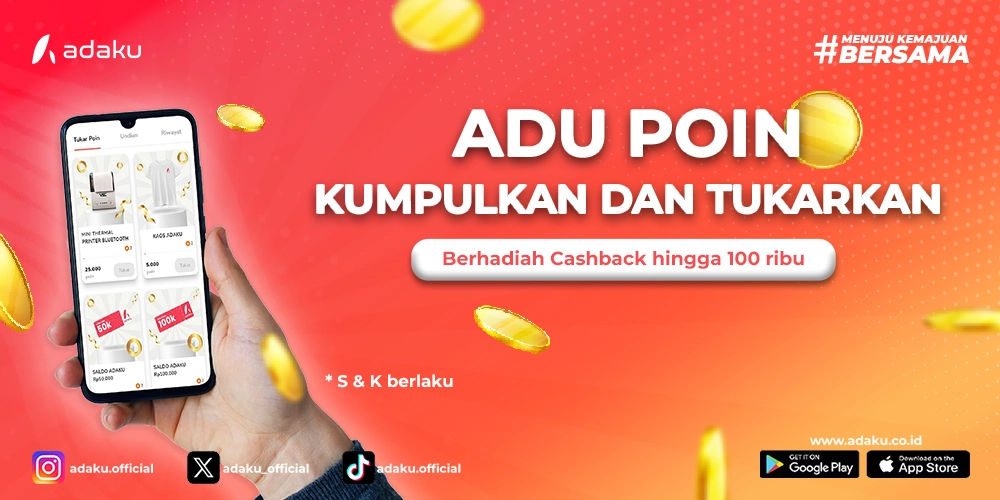 Nikmati Fitur Tukar Poin Adaku dan Dapatkan Hadiah Menarik!