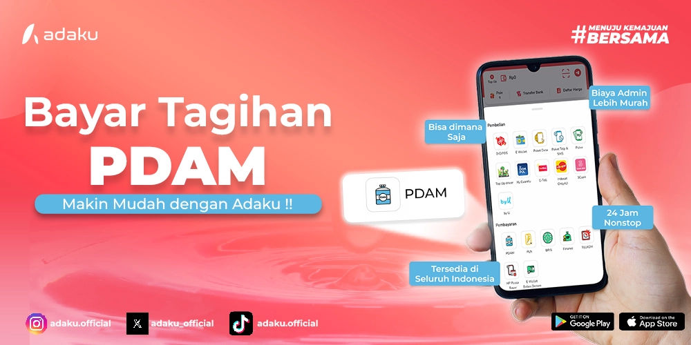 Pdam Image Pembayaran PDAM Tanpa Ribet dengan Adaku - Solusi Digital Terpercaya