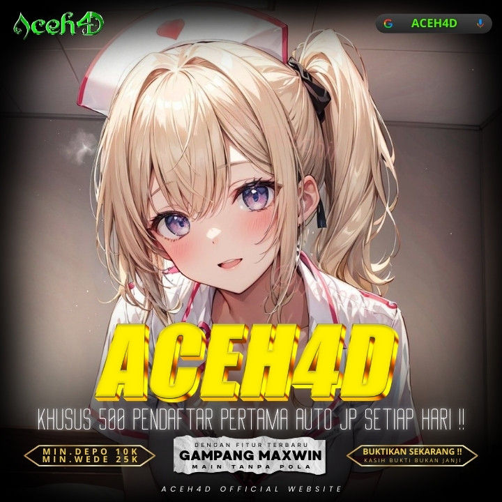 ACEH4D Situs Slot Qris Tanpa Potongan Dan Toto Slot Gacor Rtp Live akurat