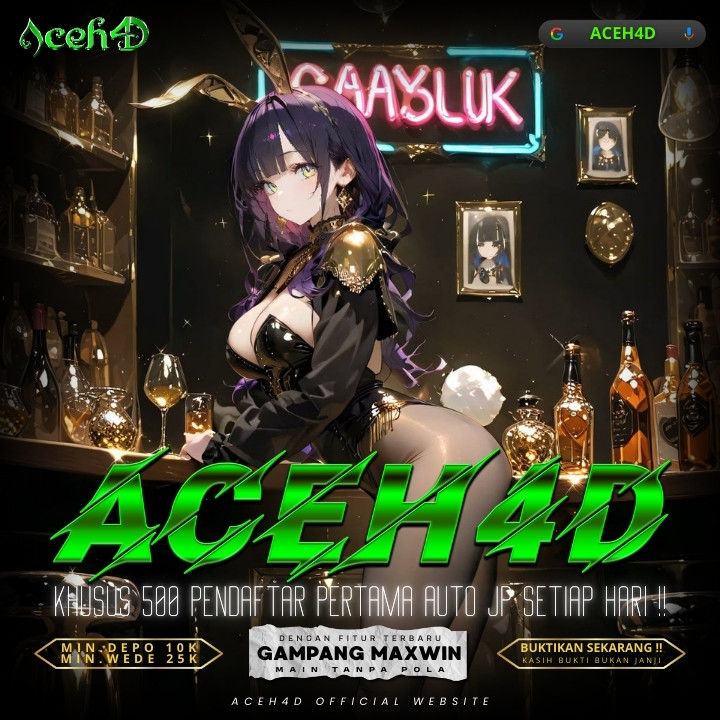 ACEH4D Platform Slot Depo Qris Tanpa Potongan Gacor Dan Toto Slot Tergacor
