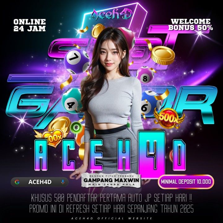 ACEH4D 🍆 : Link Toto Slot Gacor Hari Ini Dengan Depo Qris Tanpa Potongan Biaya.