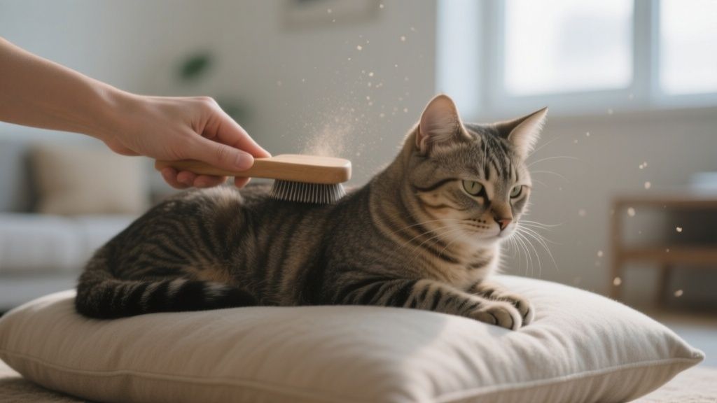 Imagen ilustrativa sobre Gato Birmano: El gato sagrado de Birmania y su carácter dulce