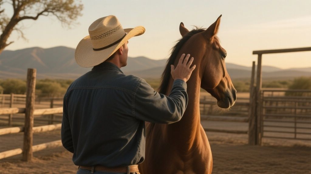 Imagen ilustrativa sobre Cómo Elegir Tu Primer Caballo de Trabajo: Guía para Rancheros Principiantes