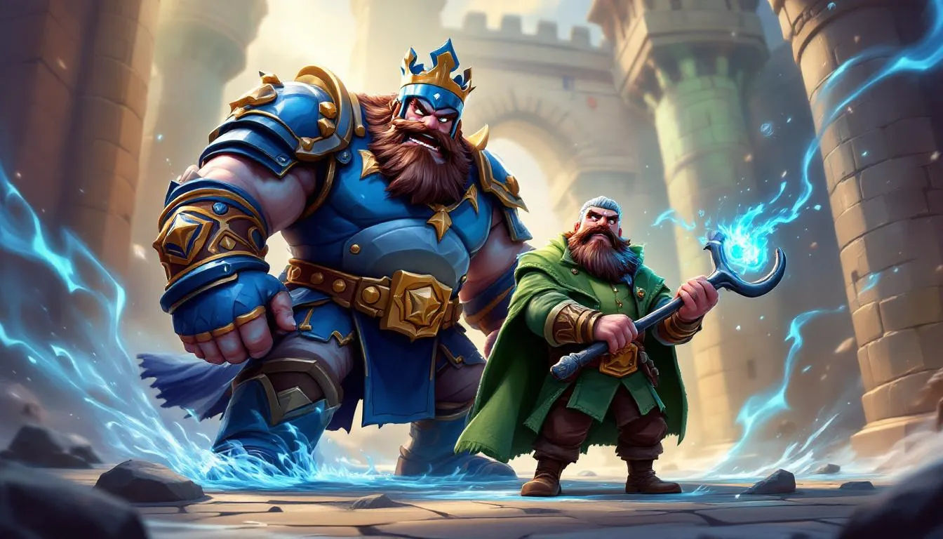  — Gigante Real (Evo) y Pescador Clash Royale