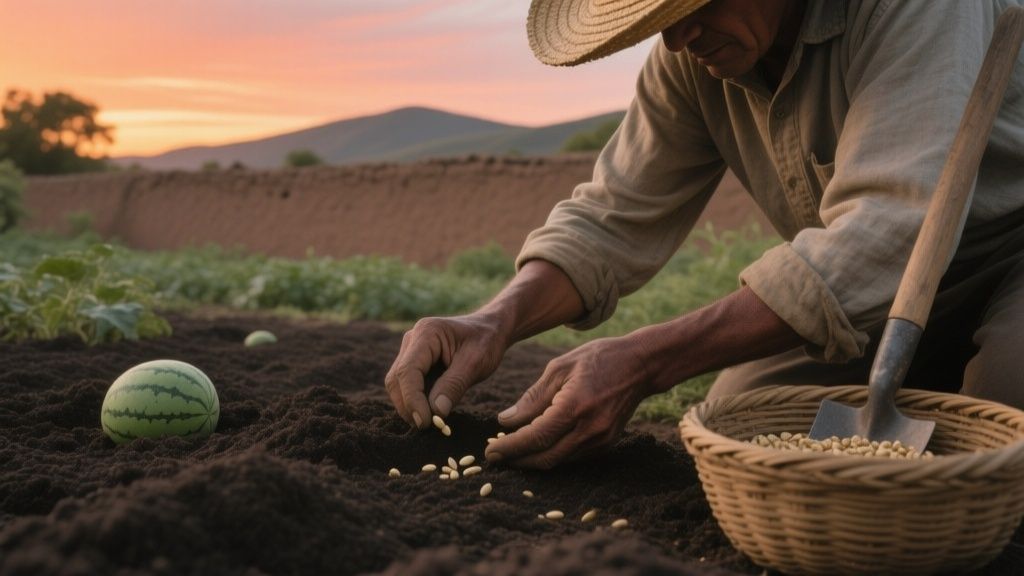 Imagen ilustrativa sobre Riego por Goteo con Botellas de PET: Sistema Gratis para Tu Huerto