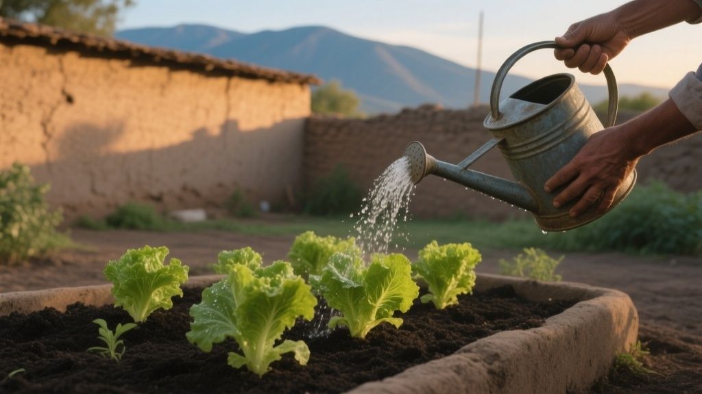 Imagen ilustrativa sobre Rotación de Cultivos para Principiantes: Por Qué Tu Huerto Lo Necesita