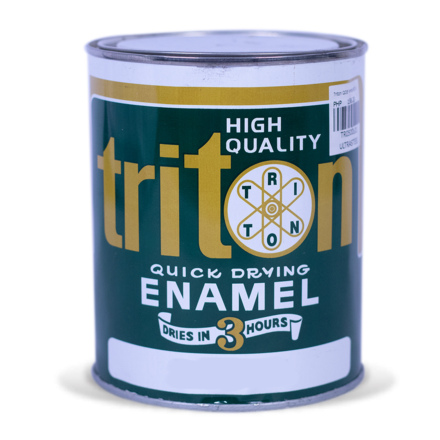 Triton Quick Drying Enamel White 500 1L - Tacloban Ultrasteel Corporation