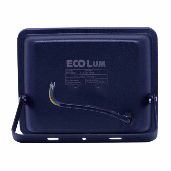 FFLY Ecolum Led Flood Light 30 Watt Daylight CFL2030DL FF0398 2 1