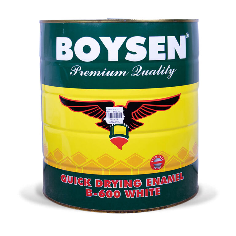 Boysen Quick Dry Enamel White 600 (16 Liters) Tacloban Ultrasteel
