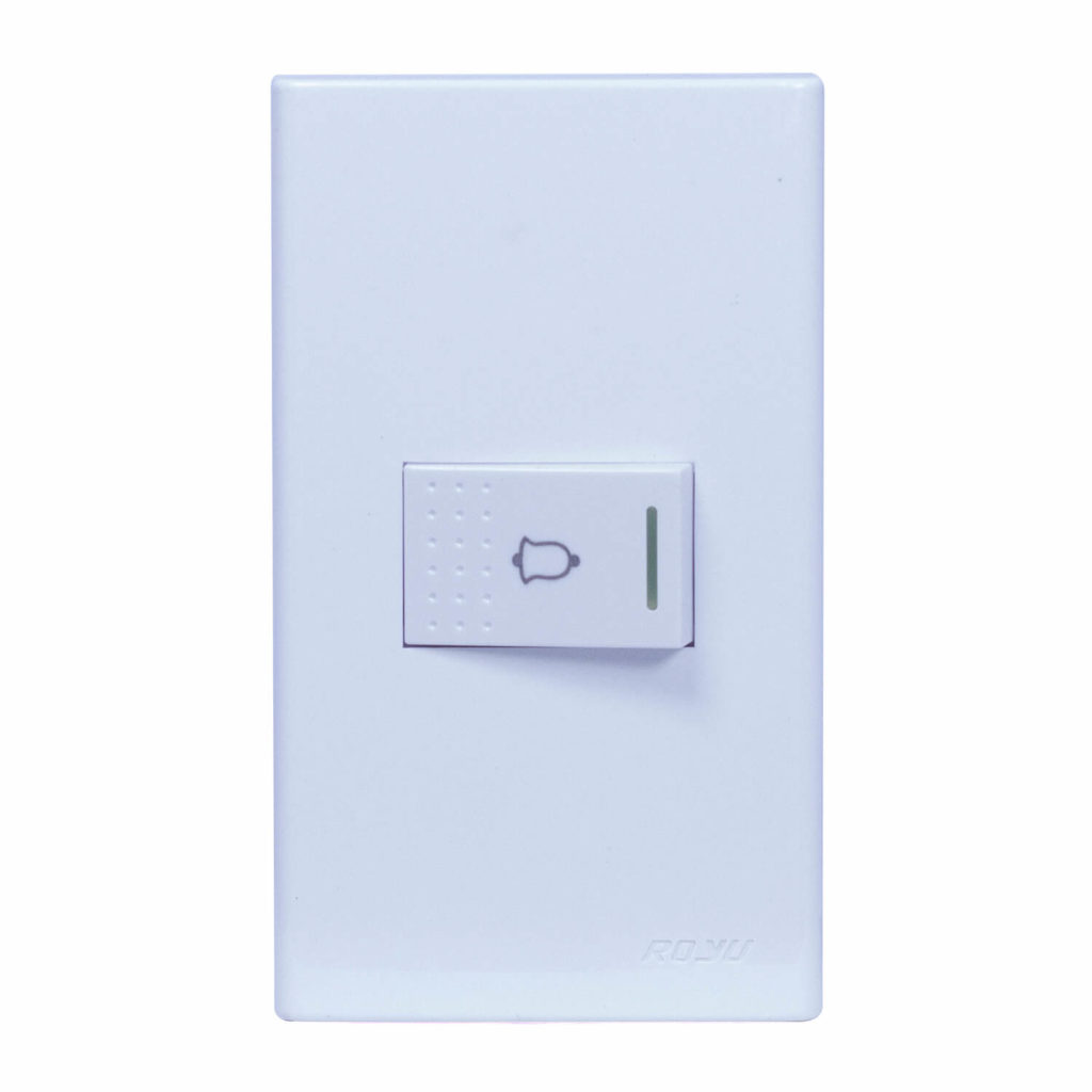 Wide 1 Gang Doorbell Switch (Set) (WD801) - Tacloban Ultrasteel Corporation