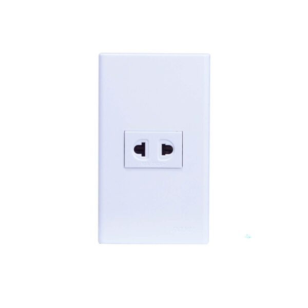 Wide 1 Gang Universal Outlet (Set) (WD111)