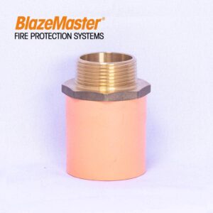 Male Adapter with Brass 32mm (1-1/4")