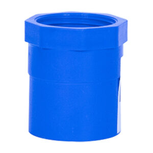 Blue UPVC Female Threaded Adapter (3/4'')