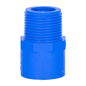 Blue UPVC Male Threaded Adapter (3/4'')