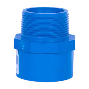 Blue UPVC Male Threaded Adapter (1-1/2'')