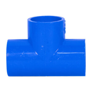 Blue UPVC Tee Plain (3/4'')