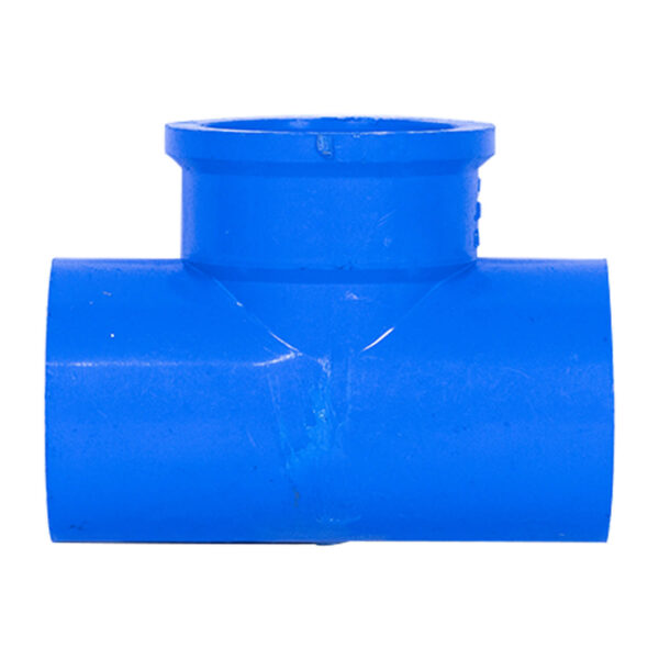 Outside Thread Pvc Blue Blue UPVC Tee Threaded (1'') - Tacloban Ultrasteel Corporation