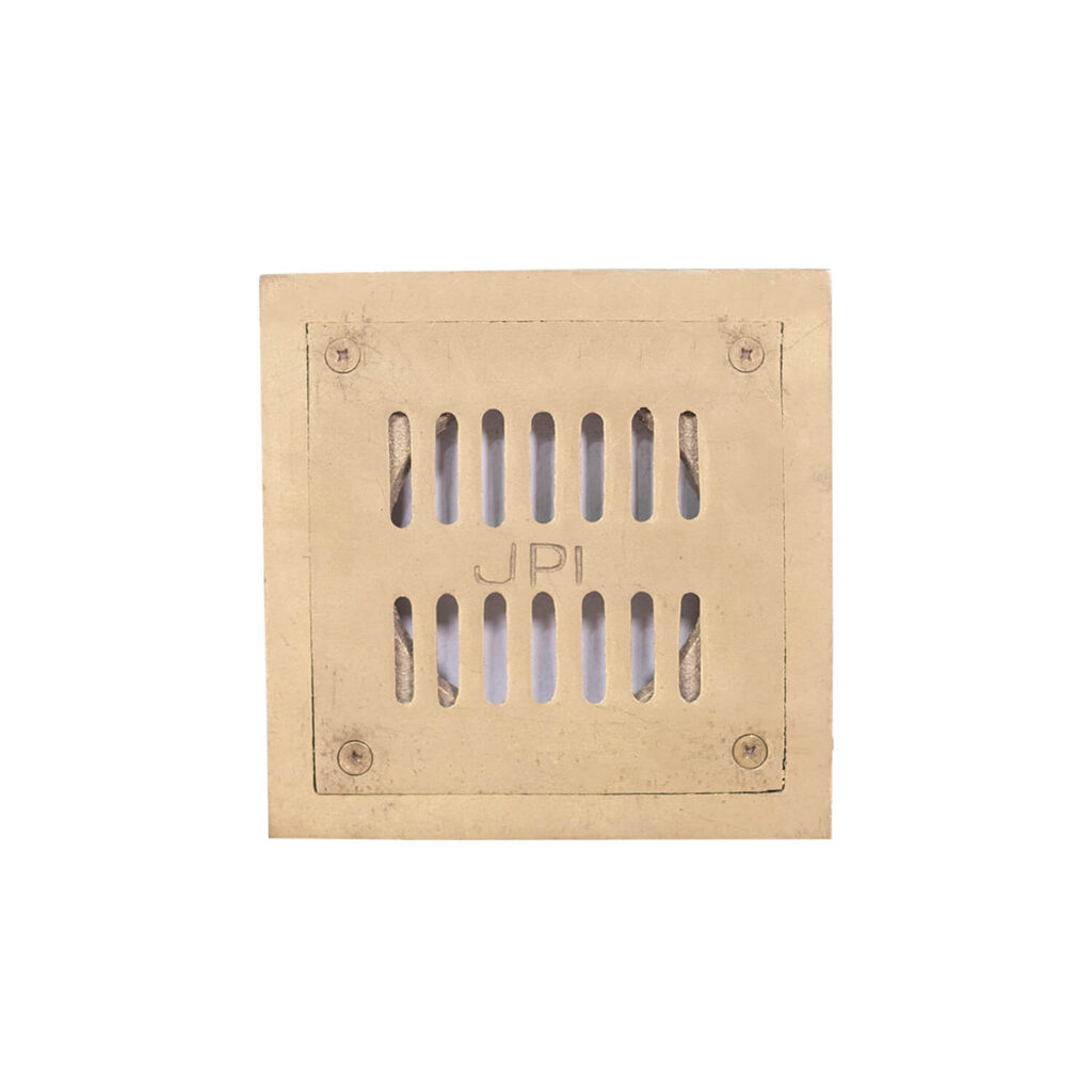 Floor Drain Brass 4" X 4" (JPI103) Tacloban Ultrasteel Corporation