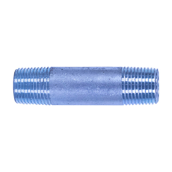 Galvanized Iron Nipple 13mm (1/2" diameter x 3" long)