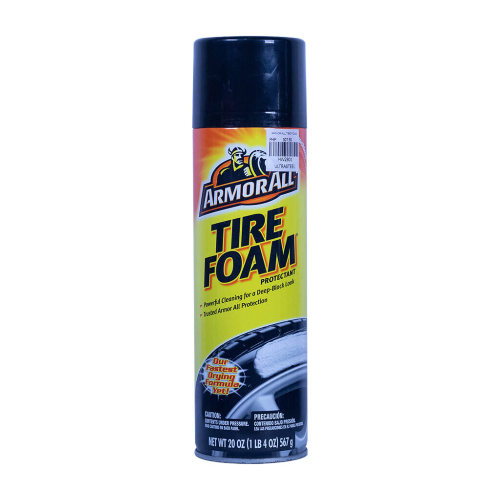Armor All Tire Foam Aero 20 OZ Tacloban Ultrasteel Corporation