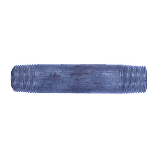 Galvanized Iron Nipple 10mm (3/8" diameter x 3" long)