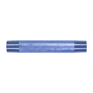 Galvanized Iron Nipple 13mm (1/2" diameter x 5" long)