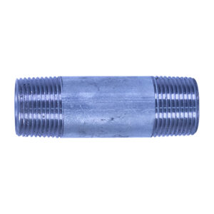 Galvanized Iron Nipple 20mm (3/4" diameter x 3" long)