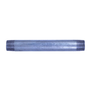 Galvanized Iron Nipple 20mm (3/4" diameter x 7" long)