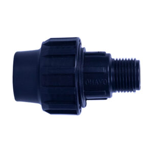 PE Comp Male Adaptor PVC 20mm (1/2")