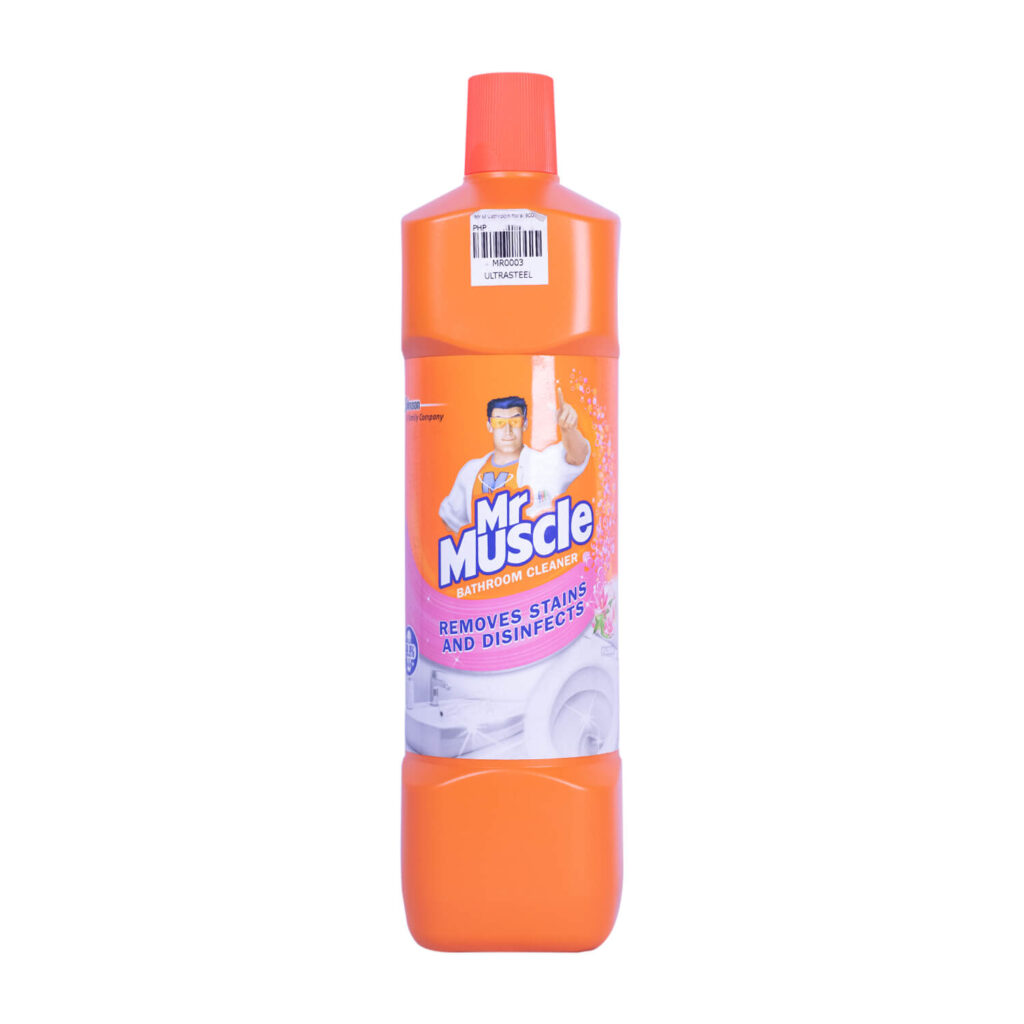 Mr. Muscle®Bathroom Cleaner (Floral) 900ml Tacloban Ultrasteel