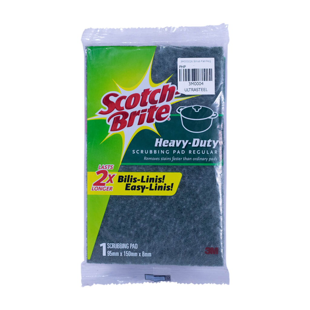 3M 3M000026 Scrubbing Pad Regular Heavy Duty 95mm X 150mm X 8mm