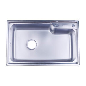 Kitchen Sink 720mm x 450mm with Soap Dispenser (CK-7245D)