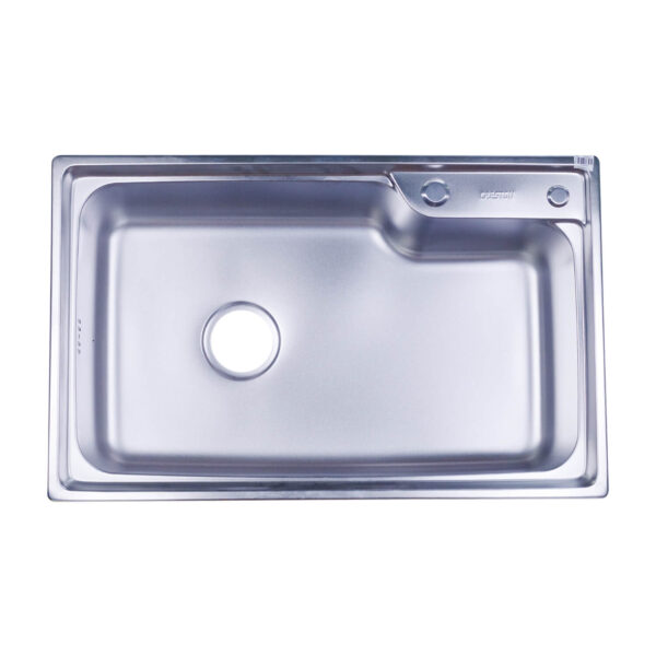 Kitchen Sink 720mm x 450mm with Soap Dispenser (CK-7245D)