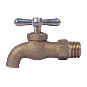 Brass Faucet 1/2" Plain Medium