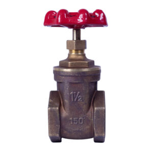 Brass Gate Valve 38mm (1-1/2")