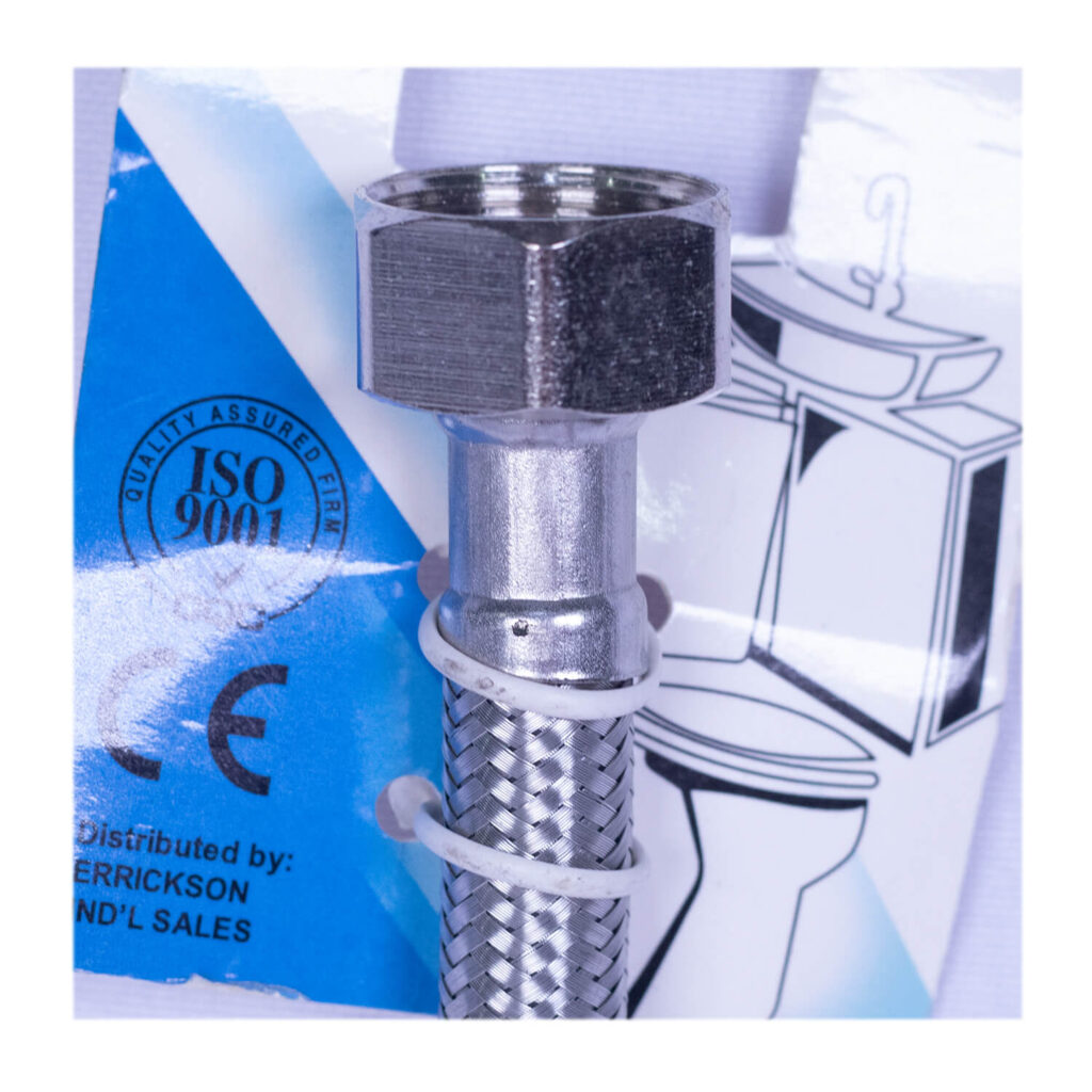 Stainless steel flex hoses for flexible connections in LPG, LNG and NH3
