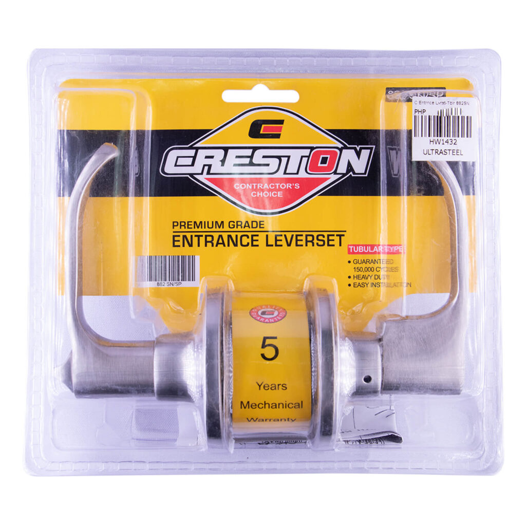 Creston Entrance LeversetTubular 882SN Tacloban Ultrasteel Corporation