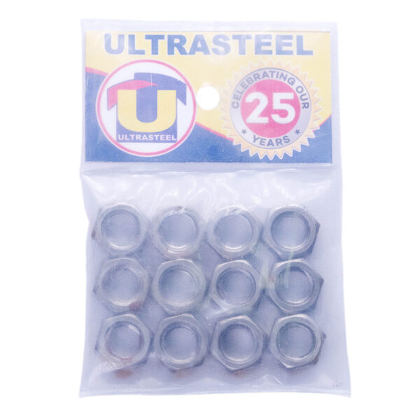 Hex Nut 3/8"(12/1 Blister)