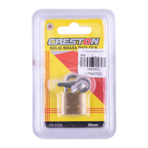 Creston Brass Padlock 20mm (CB3320)