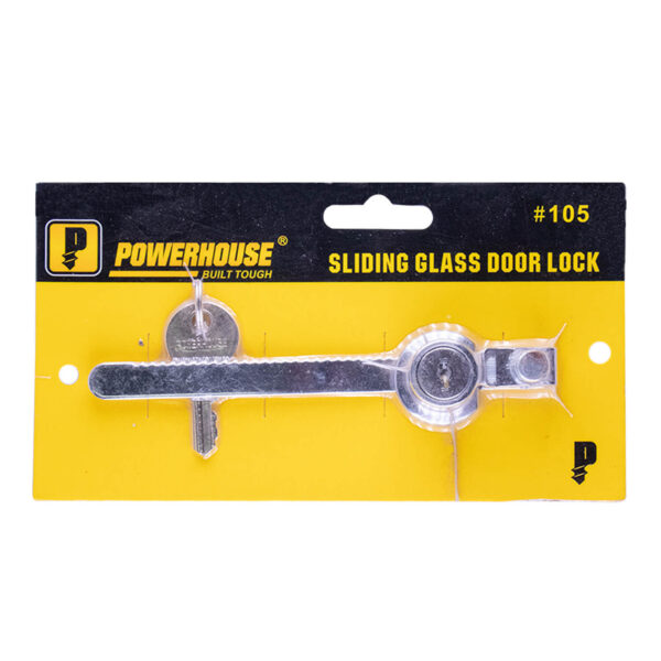 Powerhouse Sliding Glass Door Lock #105 A261