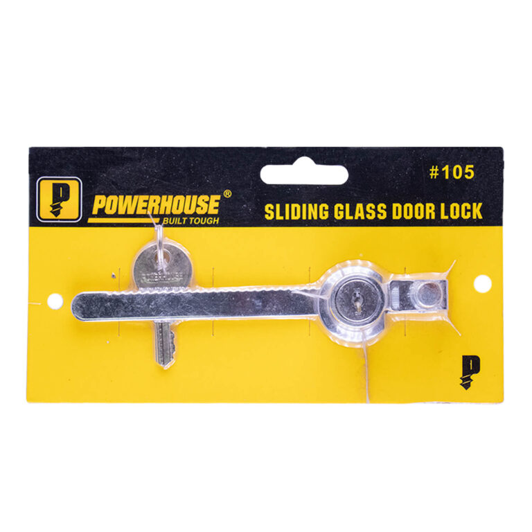 Powerhouse Sliding Glass Door Lock 105 A261 Tacloban Ultrasteel