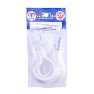 Cup Hook PVC Coated 2" (5/1) Blister