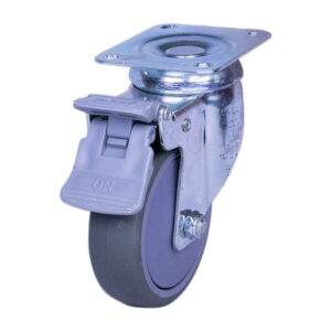 GL Non-Marking Caster 4" ET04MB Swivel W/Brake