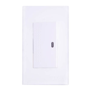 Royu Wide 1 Gang Switch with LED Set WD601