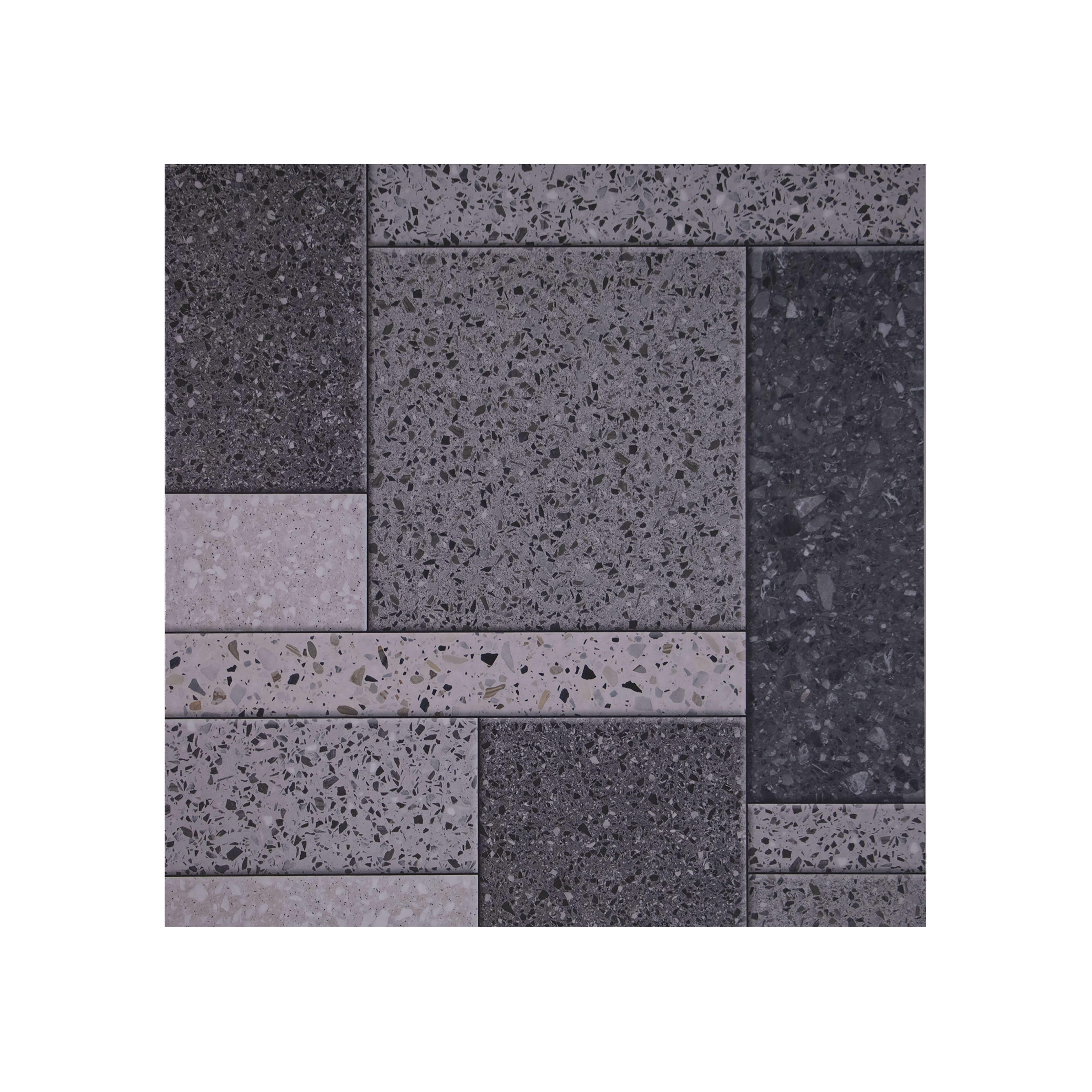 BUILD 60X60 KJM6691 MULTI-SQUARE GREY