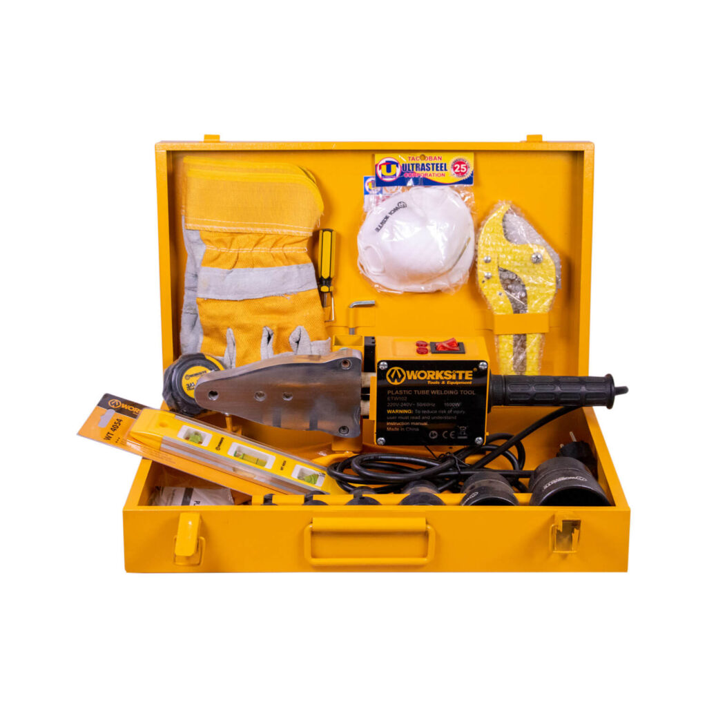 Worksite Plastic Tube Welding Tool ETW102 Tacloban Ultrasteel Corporation