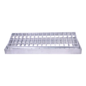 CRESTON Galvanized Drainage Grate with frame 8" X 24" FQ-8806