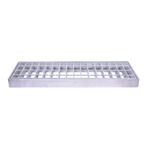 CRESTON Galvanized Drainage Grate with frame 8" X 24" FQ-8806